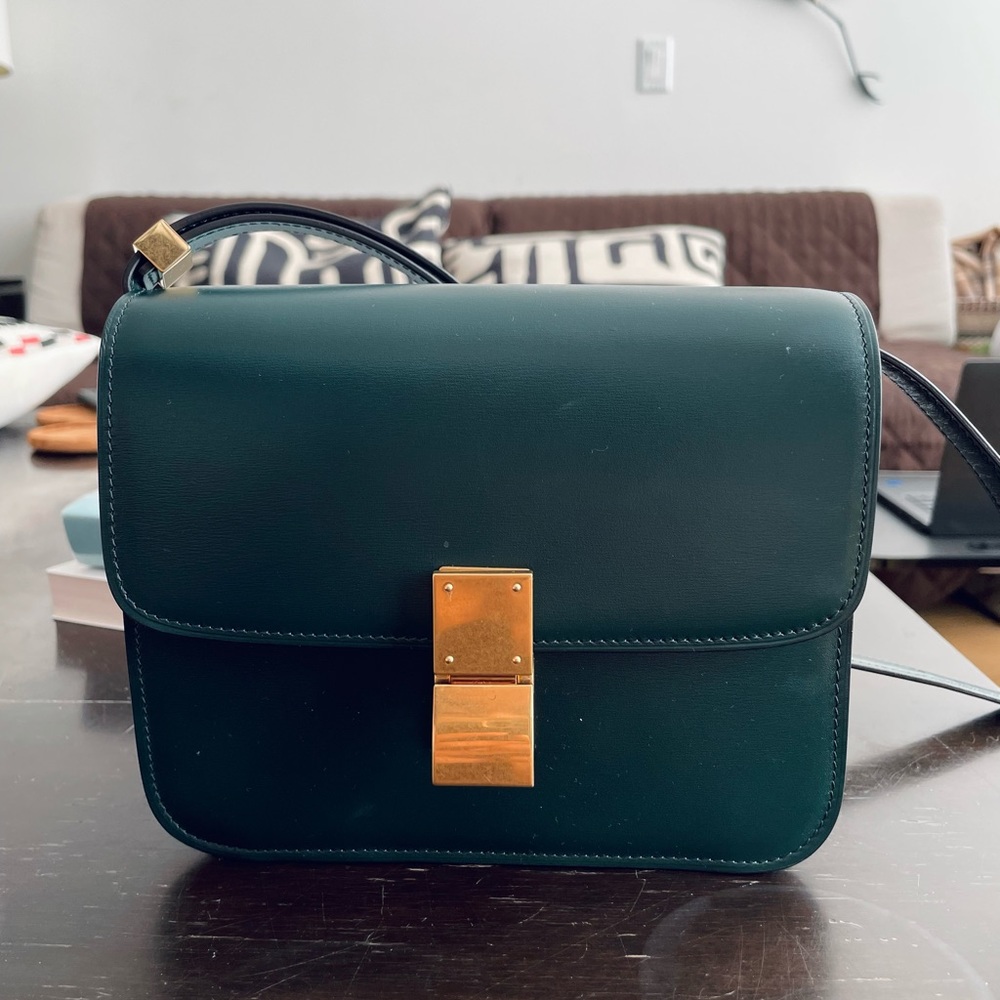 [NOT FOR SALE] Celine Teen Box Classic Bag in Amazone
